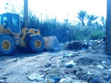 قلة التخصيصات المالية تعرقل مشاريع بلدية النجف لرفع 800 طن نفايات يوميا