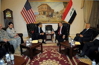 التيار الصدري : زيارة اوباما تحدي واضح للارادة الوطنية