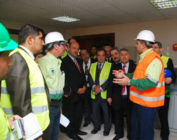 إفتتاح معمل إسمنت في السليمانية  يلبي 60% من إحتياجات العراق