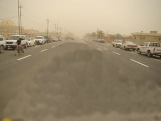 قائد عمليات المدينة يفتتح شارع حيوي في كربلاء