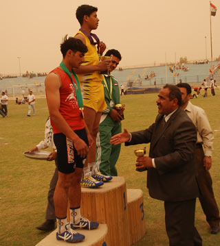 النجف   تحتل المركز الأول تليها ميسان  وبابل وكربلاء في بطولة الرياضة المدرسية