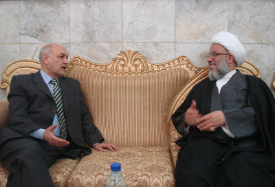 سفير العراق في ايران يزور كربلاء