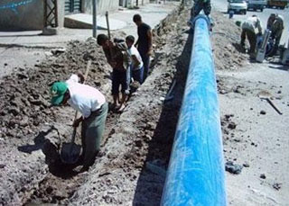 تنفيذ المرحلتين الثانية والثالثة من مشروع مجاري كربلاء الجديد