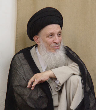 المرجع الحكيم يطالب الاجهزة القضائية الى تفعيل قانون الارهاب وانزال اقسى العقوبات بالارهابيين والمتعاونين معهم