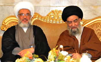 اية الله الخرسان يزور العتبة الحسينية المقدسة