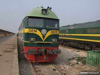 25000 الف دينار اجرة النقل عبر القطار بين العراق وسوريا