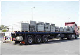 تصدير الفي طن من السلع يوميا الى العراق