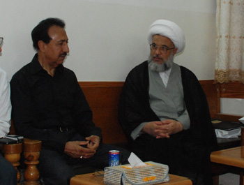 السفير الباكستاني لدى ايران يزور كربلاء ويعلن عن قرب افتتاح السفارة الباكستانية بالعراق