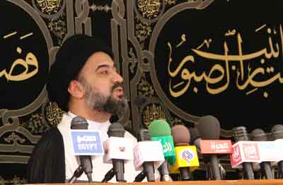 السيد الصافي: لا بد من تطهير الأجهزة الأمنية من العناصر غير الوطنية ومن العناصر المرتشية التي لا تريد خيرا للعراق