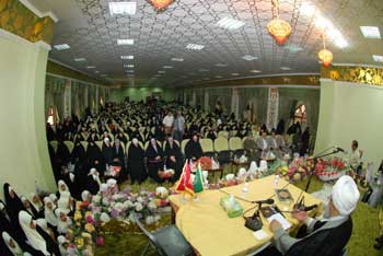 الكربلائي للمحتفلات بمولد الزهراء: على المراة أن تاخذ من سيرة الزهراء وأن تحول بيتها إلى مدرسة تربوية متكاملة