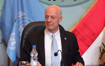 دي مستورا: أن العراقيين أبدوا مقاومة وصمودا ويستطيعون حاليا أكثر من أي وقت تحديد مصير بلادهم