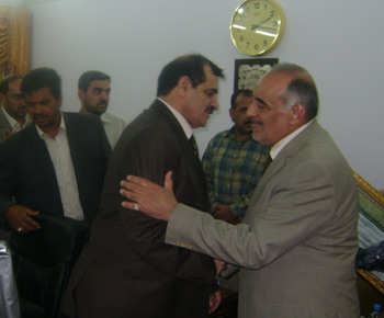 وفد من العتبتين المقدستين في كربلاء يزور محافظة  ديالى وبعض المناطق الشمالية