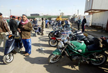 حملة مكثفة  لاحتجاز الدراجات النارية غير المرخصة  في كربلاء