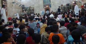 افتتاح  دورات صيفية لطلبة المدارس الابتدائية والمتوسطة في العتبة الحسينية المقدسة