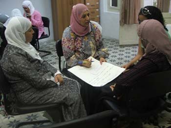 دورة لتدريب مهارات المرأة على قيادة العمل الحزبي في كربلاء