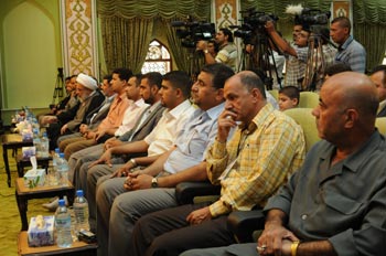 حفل لتكريم القنوات الفضائية والفنانين في كربلاء