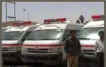 الصحة تستخدم الاجهزة الحديثة لفحص الوافدين الى كربلاء في الزيارة الشعبانية