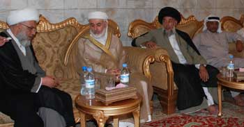 مرشد الطريقة القادرية في كردستان العراق يزور العتبة الحسينية المقدسة ويثني على دور المرجعية العليا