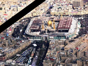 الحداد ثلاثة ايام في كربلاء على ضحايا تفجيرات بغداد