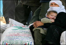 برنامج الاغذية العالمي يقدم مساعدات عاجلة للاجئين العراقيين في سوريا