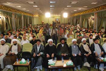 مؤتمر لمناسبة ذكرى تهديم قبور أئمة البقيع عليهم السلام في الصحن الحسيني الشريف