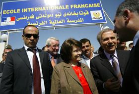 اطلاق اسم دانيال ميتران على اول مدرسة فرنسية في كردستان العراق