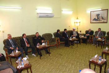 الكربلائي خلال لقائه مع لجنة المصالحة الوطنية : لابد من توجه الجميع نحو تحقيق المصالح العليا للعراق