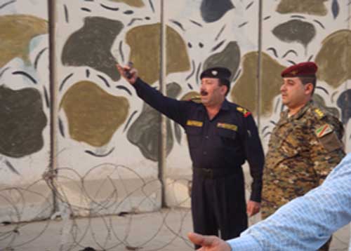 تقرير مصور لآثار الدمار الذي خلفه احد الانفجارات في كربلاء