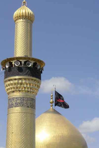 كربلاء تستعد لإقامة مراسيم تبديل راية قبة مرقد الإمام الحسين عليه السلام