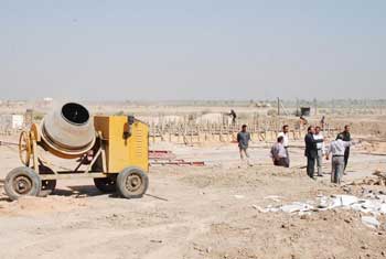 العتبة العباسية المقدسة تباشر ببناء مجمع دائمي جديد على طريق كربلاء – النجف لخدمة الزائرين