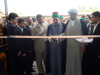 العتبة الحسينية المقدسة  تفتتح  مركز الوارث للخدمات الطباعية والإعلانية في كربلاء