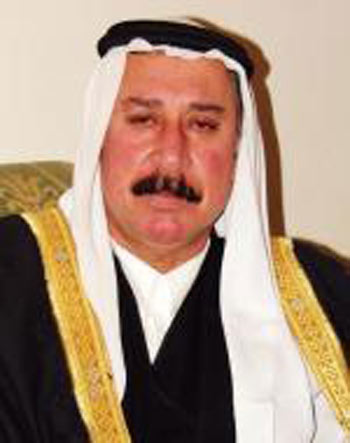 احكام بالاعدام بحق خمسة متهمين بينهم مصرى اغتالوا علي الندا شيخ عشيرة البوناصر الذي ينتمي  لها صدام