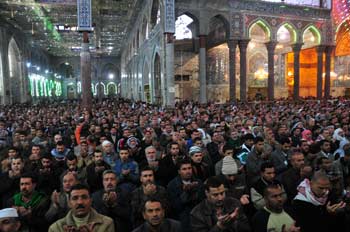 تقرير مصور لمراسيم  صلاة العيد في العتبة الحسينية المقدسة