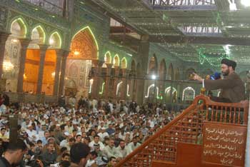 رواد المنبر الحسيني في تواصل مستمر داخل العتبة الحسينية المقدسة /تقرير