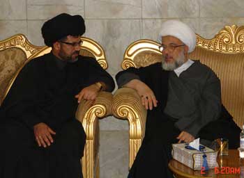 امين عام العتبة الحسينية يلتقي شخصيات سياسية ودينية وعشائرية من مكتب الشهيد الصدر في كربلاء