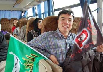 فوج سياحي تايواني : الشعائر الحسينية دليل على الاخوة والمحبة بين القوميات