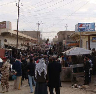 مصادر :قوات كردية تتجاوز على ناحية برطلة وترفع علم الاقليم على مداخلها