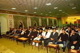 وفد من جامعة ديالى ومن مختلف الطوائف والقوميات يزور العتبة الحسينية ويلتقي بامينها العام