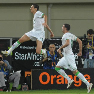 تاهل الجزائر إلى الدور نصف نهائي لكأس امم افريقا لكرة القدم