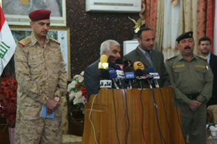 القبض على سبعة عشر عنصرا من تنظيم القاعدة بينهم أثنان من البعثيين في كربلاء