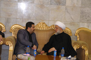 محافظ ميسان يزور العتبة الحسينية ويؤكد ان عجزا ماليا كبيرا في ميزانية المحافظة لايسدها الا صرف نسبة صادرات النفط المقرة من البرلمان