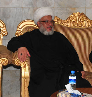 الشيخ عبد المهدي الكربلائي يصف من ساهم بانجاح زيارة الاربعين( بفرسان الاربعين )