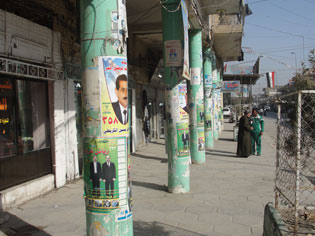 موقع نون يرصد مخالفات انتخابية لمرشحين في كربلاء وسط مطالب شعبية  للمفوضية  بمنع هذه الخروقات حفاظا على جمالية المدينة