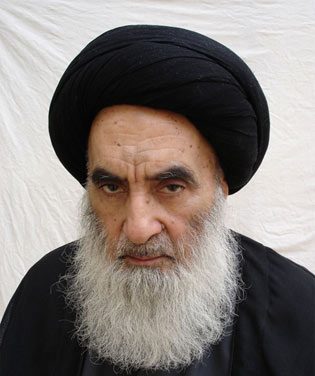 اكاديمي ومفكر عالمي   : الذي اسس الانتخابات الديمقراطية في العراق اية الله السيستاني