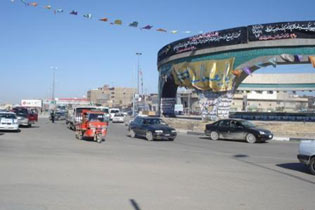 ازالة نصب  ثورة العشرين في النجف والنجفيون يعتبرون ازالته لدوافع سياسية