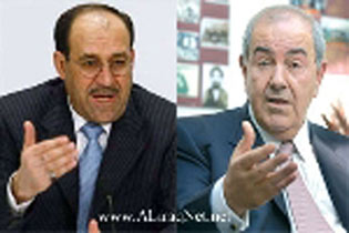 المالكي .. من الصعب التحالف مع إياد علاوي