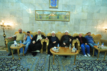 وفد من ساحل العاج يزور العتبة الحسينية المقدسة ويعتبر العتبات المقدسة  قد شهدت نقلة نوعية في مجال الأعمار