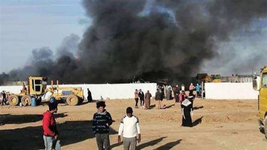 شرطة ذي قار: تماس كهربائي يتسبب بحرق مقر الشركة الماليزية شرق الناصرية