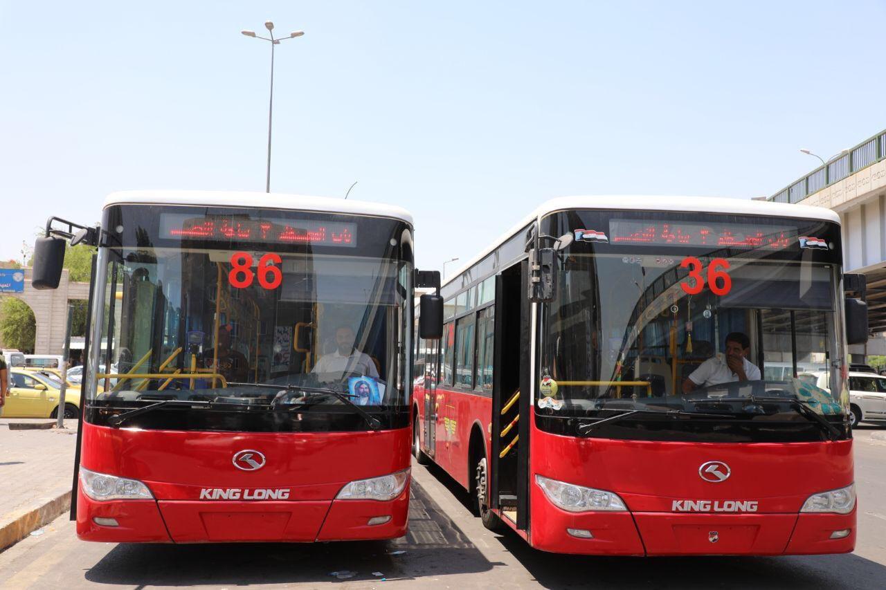 وزير النقل يعلن ارسال ٢٠ باص نقل للعمل داخل نينوى