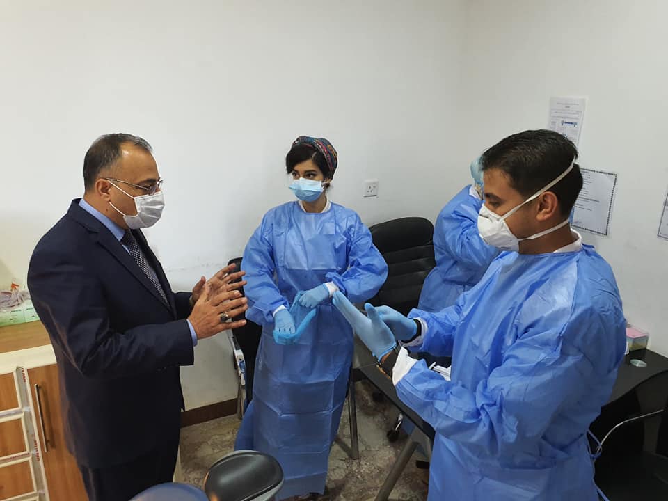 السليمانية تسجل اصابة جديدة بفيروس كورونا